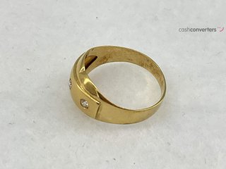 anillo oro 18k con piedra