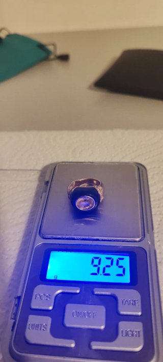 Anillo Oro 18K Zafiro Amarillo y Diamantes