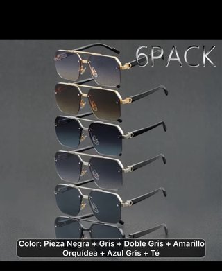 Pack 6 Gafas de Sol