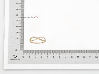 anillo oro 18k con piedra con circonita