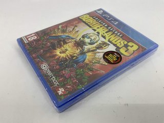 borderlands 3 ps4