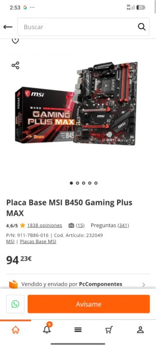 PC Gaming AMD Ryzen 5, 16GB RAM, 8GB de Gráfica