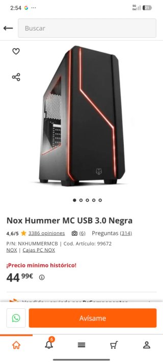 PC Gaming AMD Ryzen 5, 16GB RAM, 8GB de Gráfica