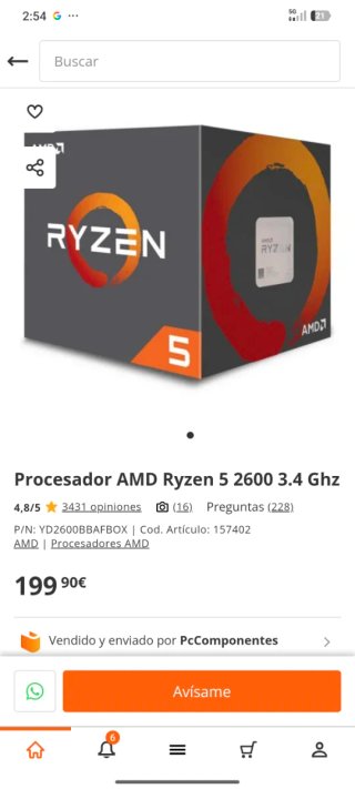 PC Gaming AMD Ryzen 5, 16GB RAM, 8GB de Gráfica