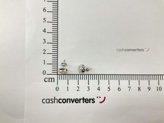 pendientes oro 18k con piedra