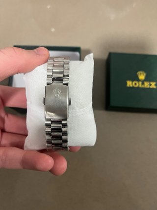 Rolex DayDate Azul y Plateado