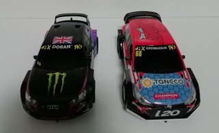 2 Coches Scalextric Compact 1/43