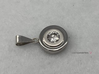 colgante oro 18k con piedra