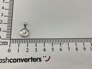 colgante oro 18k con piedra
