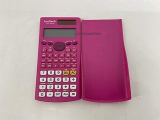 calculadora cientifica kooltech rosa