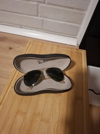 Gafas de sol Ray-Ban Aviator Polarizadas Doradas