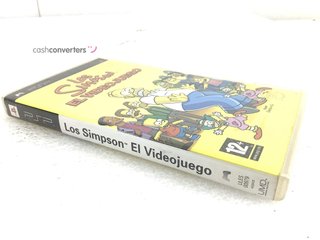 los simpson el videojuego psp