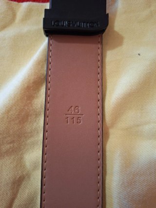 Cintura Louis Vuitton monogramma fibbia argento