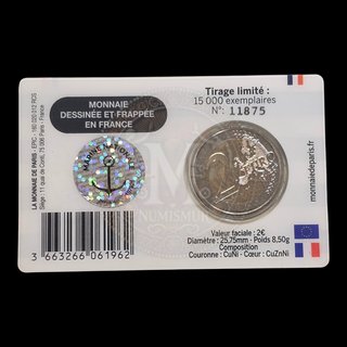 Coincard 2 euros Francia 2026 Armada Francesa