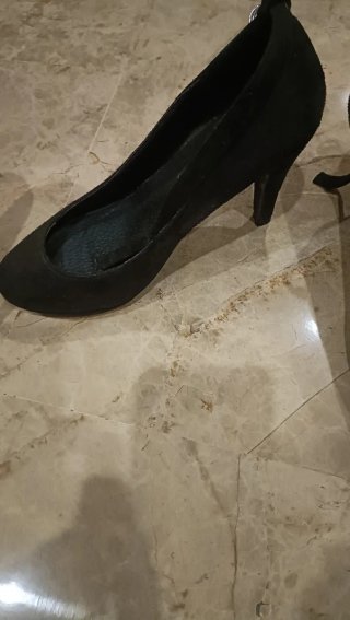 Zapatos de tacón rojos, negro o marron