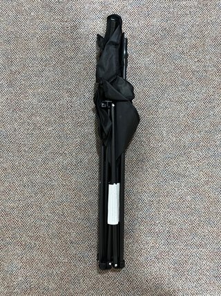 Silla plegable negra NUEVA