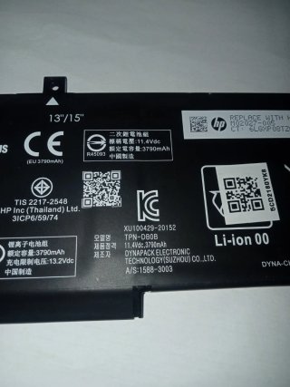 Batería HP ProBook 450gb RH03XL 11.4V 45Wh