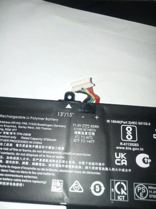 Batería HP ProBook 450gb RH03XL 11.4V 45Wh
