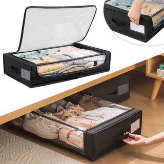Contenitore Sottoletto con Ruote Salvaspazio Resistente con