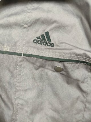 Adidas Track Jacket Bomber Parachute Y2K XL