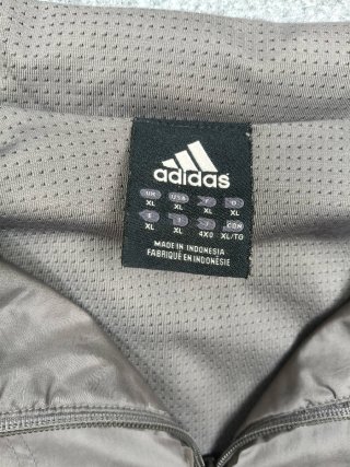 Adidas Track Jacket Bomber Parachute Y2K XL