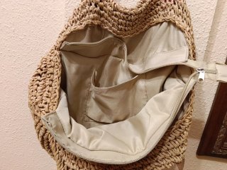 Bolso de hombro de verano tejido