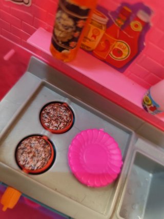 Lote camión rosa Barbie