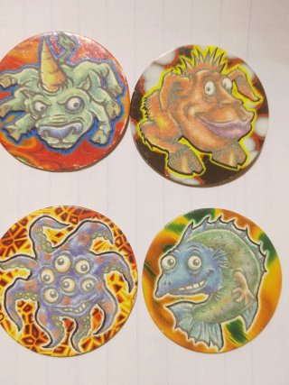 Tazos Monstruos PMI Luminiscentes