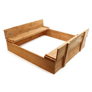 Wiltec | Sabbiera in Legno con 2 Panchine · per la cucina
