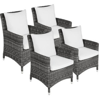 4x sedie in rattan Sanremo · Tessuto