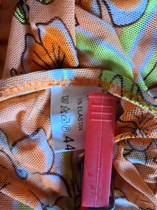 Set Bikini e Pareo Floreale