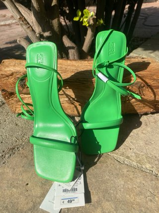 Sandalias Zara Piel Talla 37