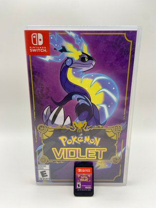 Pokémon Violet Nintendo Switch USA ESRB Complete