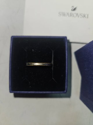 Anillo Swarovski Plata y Blanco
