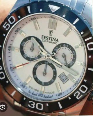 Orologio Festina Ceramic Uomo Cronografo