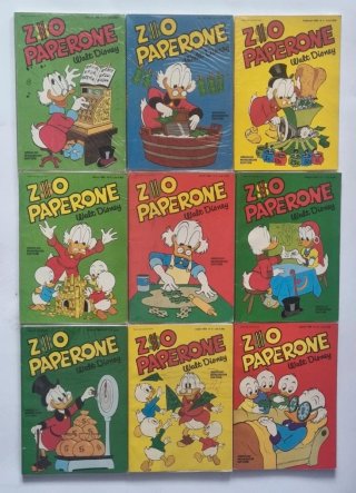 Zio Paperone dal n. 1 al n. 45
