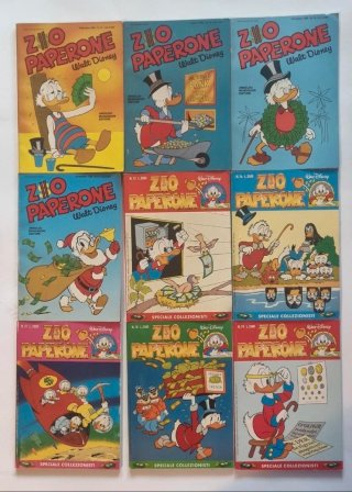 Zio Paperone dal n. 1 al n. 45
