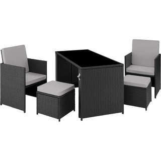 Salottino in rattan Palermo 2 + 2 + 1 · Sedie