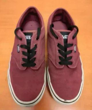 Zapatillas Vans granates talla 42