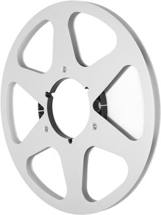 TOPIKY Carrete Recogida NAB 10'' Aluminio 0.25''