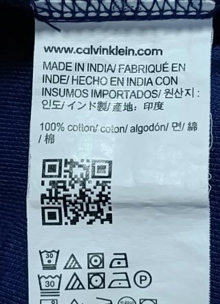 Polo Calvin Klein Talla XL Hombre Azul Marino