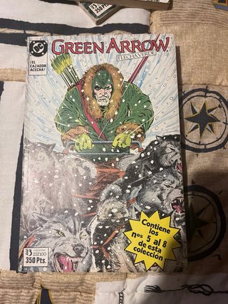 Comics Green Arrow y Wonder woman