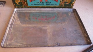 CAJA METALICA ANTIGUA DULCES LA FORTUNA