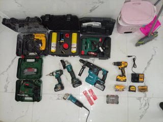 Lote Herramientas Eléctricas y Accesorios
