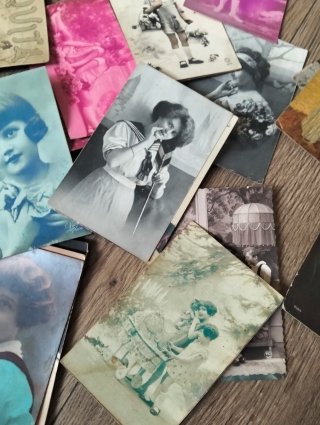 Lote 30 Postales Antiguas Años 30