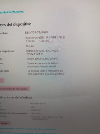 ¡OFERTA! 2 ORDENADORES HP (GAMING BASICO + OFICINA