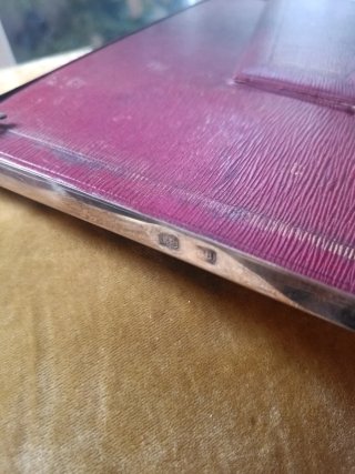 Marco de plata antiguo