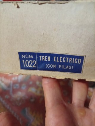 Tren Rico N° 1022 Eléctrico Años 40.