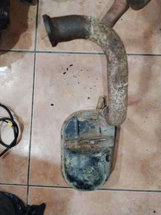 Tubo escape Vespa PK