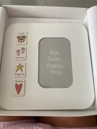 Cornice per bambini con scritte
